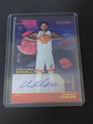 【NOVA】2022-23 NBA 球員卡 recon CALLED TO EXCELLENCE 簽名卡 UDONIS HASLEM 限量99