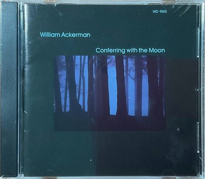 Fingerstyle指彈William Ackerman Conferring with the Moon美版全新未拆