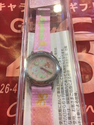 GIFT41 4165本通 三重店 粉色 手錶 花朵 4901610169674