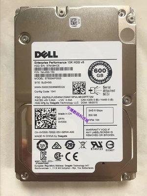 Dell/戴爾 R620 R630 R720原裝600G SAS 15K 6Gb 2.5寸伺服器硬碟