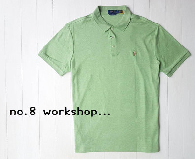 【RL男生館】POLO Ralph Lauren小馬刺繡柔軟修身POLO衫【RL002V9】(L)