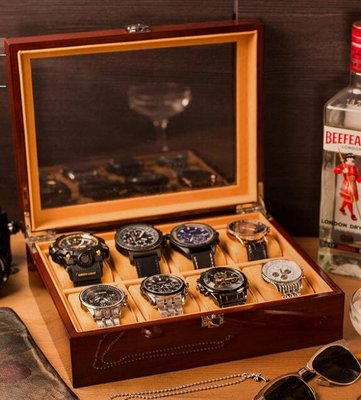 15199c 日本製 好品質  木頭製  手錶收納盒儲物盒手錶展示盒櫃飾品項鍊手鍊收納盒手錶儲物盒收藏盒禮品