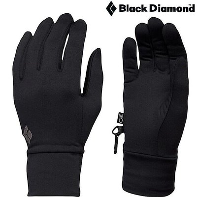 Black Diamond L.Screentap 輕量可觸控彈性手套/內手套 BD 801870 黑
