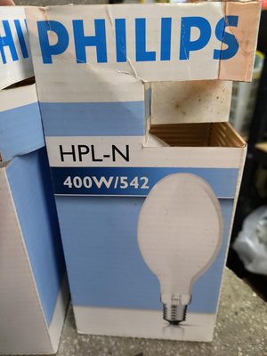 PHILIPS 飛利浦 HPL-N 400W E40 標準型 高壓水銀燈泡 需要安定器