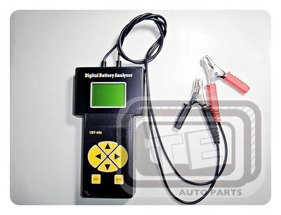 【TE汽配通】電池檢驗錶 電子數位式檢測錶 電池測試器 電瓶檢測儀 CRV606