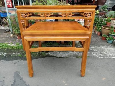 新竹體  檜木..上下桌（神桌）