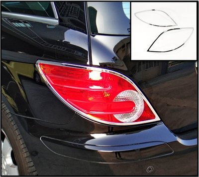 圓夢工廠 Benz 賓士 R W251 R350 R500 R63 2006~10 改裝 鍍鉻 車燈框 後燈框 尾燈框