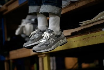 【豬豬老闆】New Balance 992 元祖灰 麂皮 美製 復古 休閒 運動 男女鞋 M992GR