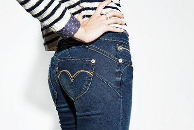 ✨Levis Revel Demi Curve Skinny深藍刷色 塑形緊身彈性 提臀 翹臀 牛仔 單寧 窄管褲 #26黑標