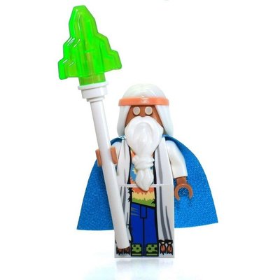(JEFF) LEGO 樂高 70809 維特長老 先知 附法杖 (單售人偶) 樂高玩電影 LEGO MOVIE系列