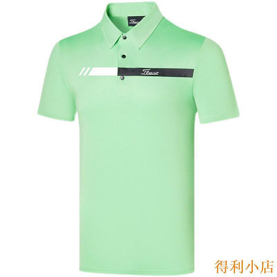得利小店定制球服衣服高爾夫男裝上衣T恤polo衫夏季透氣速干上衣golf短袖
