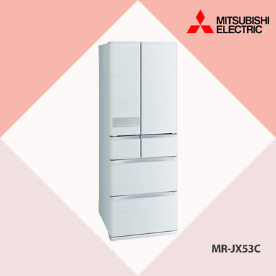 三菱MITSUBISHI  525L變頻1級6門電冰箱目錄 絹絲白 MR-JX53C 歡迎議價