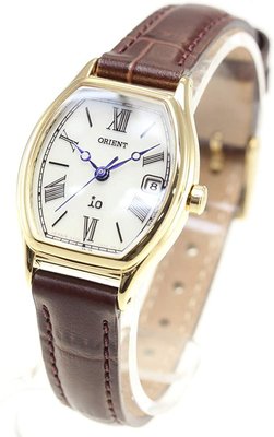 日本正版 Orient 東方 iO LIGHTCHARGE RN-WG0013S 女錶 手錶 皮革錶帶 日本代購