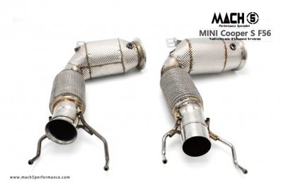 【YGAUTO】*MINI Cooper S F56 MACH5 全新升級 高流量帶三元催化頭段 當派 排氣管 底盤