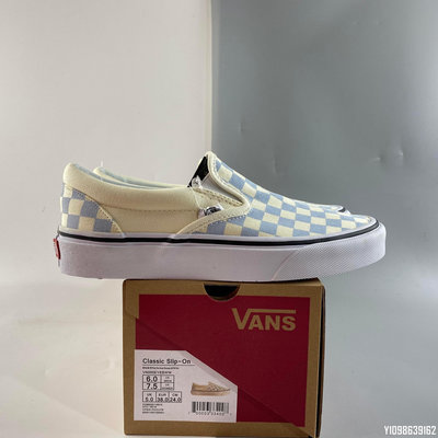 【明朝運動館】Vans Checkerboard Classic Slip-on 黑白 懶人鞋VN000EYEBWW 35-44耐吉 愛迪達