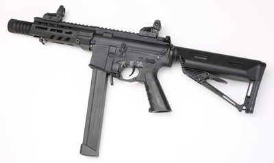 台南 武星級 SRC FALCON-W 9mm M4 衝鋒槍 電動槍 ( BB槍M16MP5狙擊槍UZI衝鋒槍M4卡賓槍