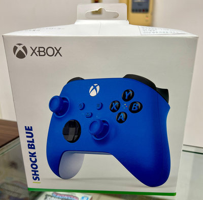 微軟 XBOXSERIES XBOX SERIES S X 原廠無線控制器 藍牙 手把 衝擊藍 藍色 台灣公司貨 全新品
