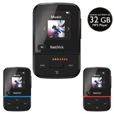 Sandisk Clip Sport Go MP3 Player 32GB 數位隨身聽 FM收音機 錄音機 iTunes