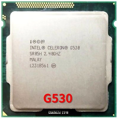 INTEL CPU LGA1155 G530 (2.40GHz/2MB Cache/2C/2T)