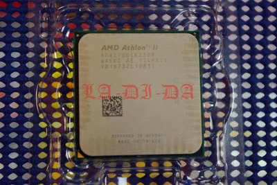二手良品 AMD Athlon II X2 2700 3.4Ghz AM2+ AM3 雙核心處理器 C034C178