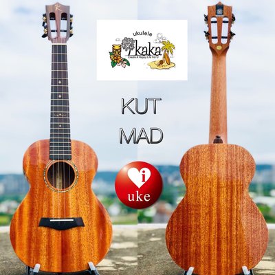 Kaka  KUT-MAD 26吋全單桃花心木ukulele 烏克麗麗 小吉他 iuke愛烏客強力推薦