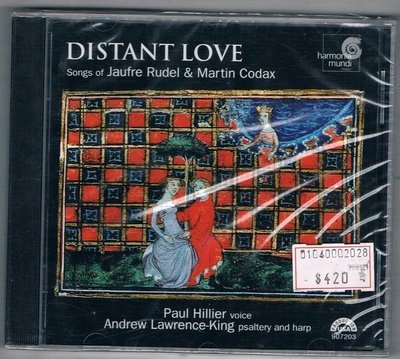 [鑫隆音樂]古典CD-DISTANT LOVE.PAUL HILLER/ANDRW LWRENCE-KING  /全新