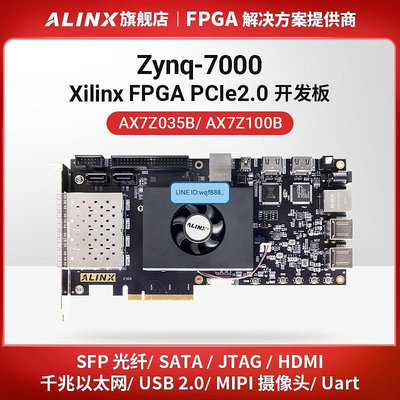 創客優品 ALINX XILINX FPGA開發板 ZYNQ開發板 ARM 7035 7100核心板 黑金 KF1580