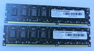 ~ 駿朋電腦 ~ AMD RADEON MEMORY 4Gx2 8GB DDR3 1866MHZ桌上型記憶體 $700