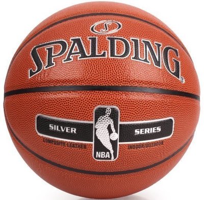 （羽球世家）【SPALDING】斯伯丁SPA76018 銀色NBA系列 7號 銀色NBA 適合室內/室外場地