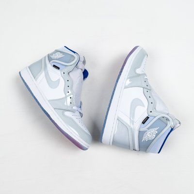 Air Jordan 1 High Zoom R2T AJ1 漆皮 白藍漸變 籃球鞋 男鞋 CK6637-104