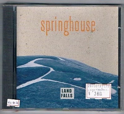 [鑫隆音樂]西洋CD-SPRING HOUSE: LAND FALLS {CARCD14}    全新/免競標