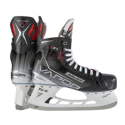 冰球21年新款Bauer x3.7青少年成人冰球鞋鮑爾中級款真冰冰刀鞋滑冰鞋