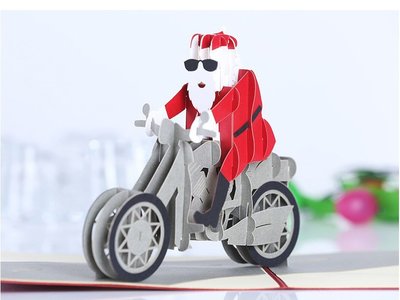 聖誕節限定卡片 聖誕老人 ＊ 耶誕卡 生日卡 迎賓卡 邀請卡 明信片 賀年卡 3D 立體紙雕  客製 雪人 聖誕老公公