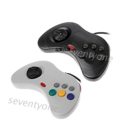 【熱賣下殺價】Usb 經典遊戲手柄控制器有線遊戲控制器遊戲手柄, 用於 Sega Saturn Pc