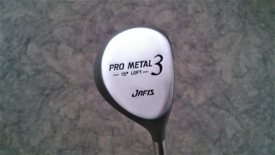 大特價 大特賣 二手高爾夫球桿 JAFIS PRO METAL STEEL 金屬鐵桿身 3號15度 非 titleist