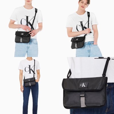 ✈️韓國代購正品【現貨+預購】Calvin Klein Jeans 斜背包 側背包 3100 旅行 黑色 斜挎包