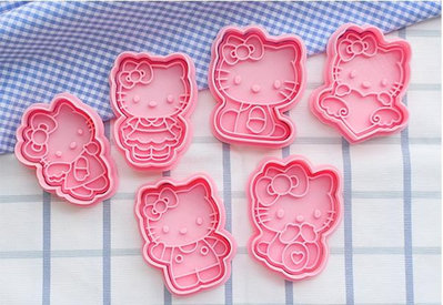 HelloKitty 糖霜 3D立體餅乾模具