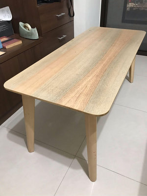 [二手] 茶几和室桌 120x50x50公分 購自IKEA 高足茶几實木桌腳