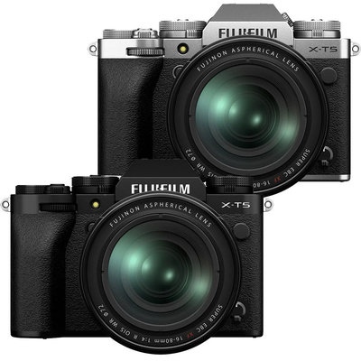 ［數位小館］FUJIFILM XT5+16-80mm 黑色 平輸免運費💳