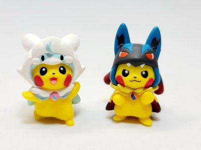 日本扭蛋機 寶可夢 神奇寶貝 皮卡丘-兩款一組 【Rainbow Dog雜貨舖】