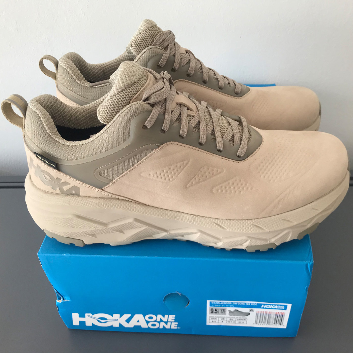 限時 正貨HOKA ONE ONE CHALLENGER LOW 挑戰者 GORE-TEX防水 越野男鞋 厚底 戶外鞋