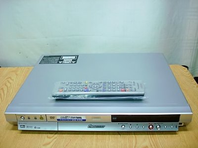 @【小劉家電】PIONEER 80G硬碟式DVD錄放影機,DVR-520H型,附遙控器(日文版)