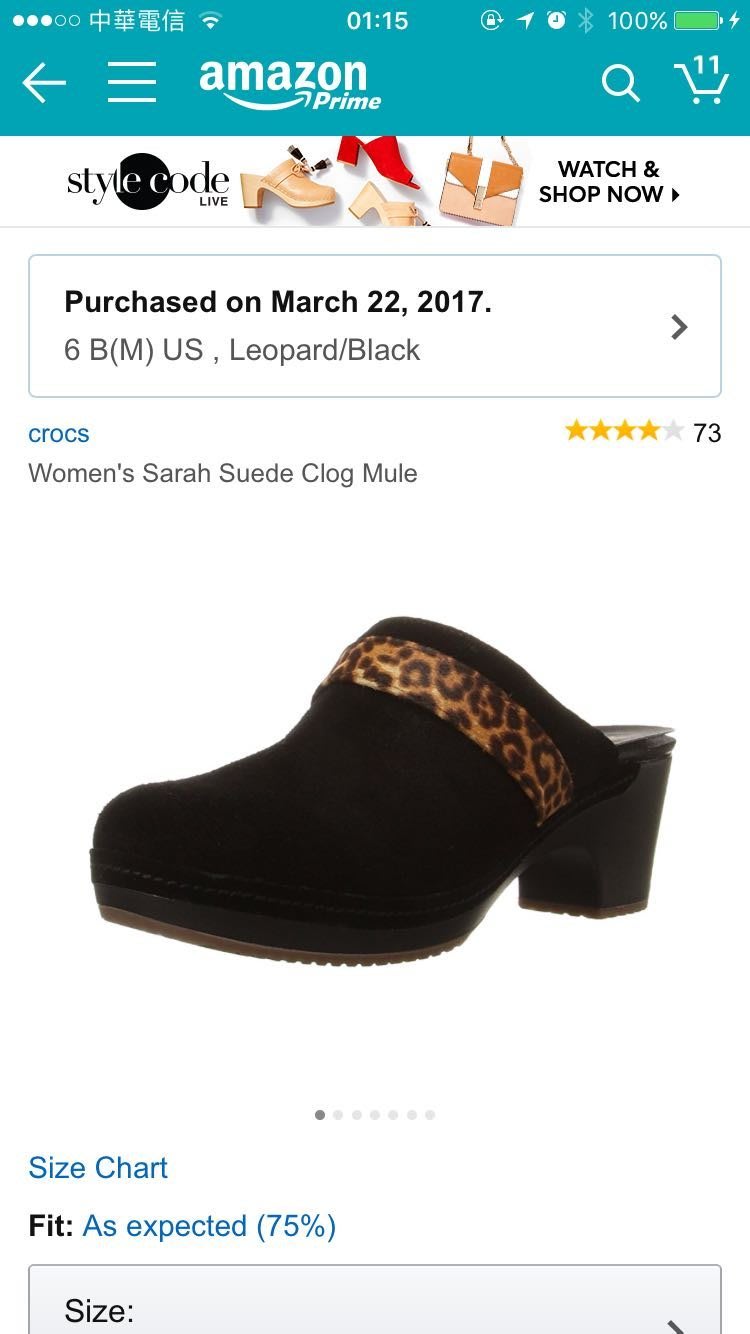 crocs women's sarah suede clog mule