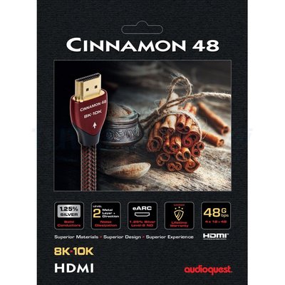 『岳冀音響』AudioQuest CINNAMON 48 HDMI 0.6m皇佳公司貨