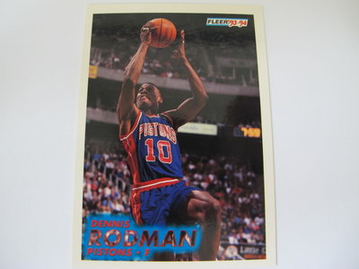 ~ Dennis Rodman ~名人堂.籃板王.小蟲/丹尼斯·羅德曼 NBA球星 球員卡 ~54