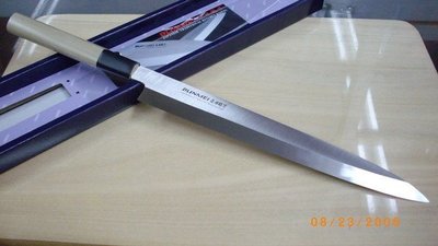 @最專業的刀剪專家 台中市最知名的建成刀剪行@ 日本-文明銀丁-9寸 生魚刀(不銹)