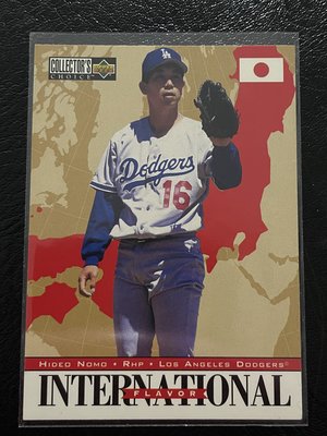 MLB 野茂英雄 Hideo Nomo 1995 UD #332