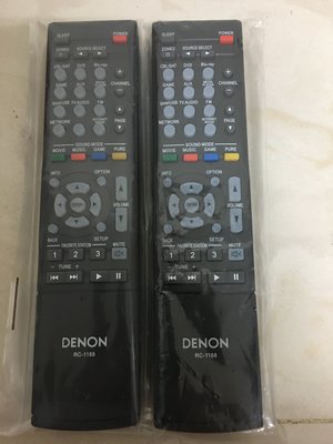 DENON RC 1168  AV劇院環繞擴大機 遙控器  DENON  AVR劇院系列專用  遙控器