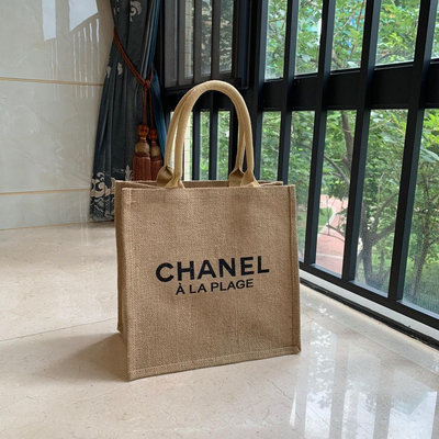 VIP展覽會贈品禮 Chanel 香奈兒 帆布包 托特包 肩背包 手提包 環保購物袋 方便實用 好氣質 環保袋 購物袋 手提袋 方便包 高級實用❤️