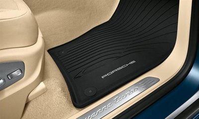 Porsche Rubber Floor Mats 原廠 腳踏墊 踏墊 ( 橡膠 ) For Cayenne 958